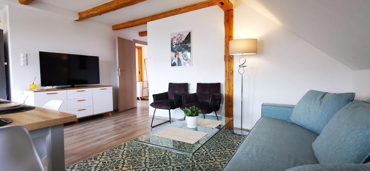 בילאווה Klimatyczny Apartament Nr 8 Z Widokiem Na Gory Sowie מראה חיצוני תמונה