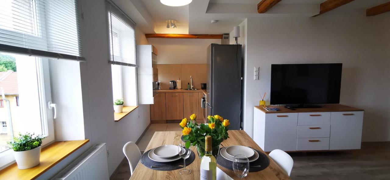 בילאווה Klimatyczny Apartament Nr 8 Z Widokiem Na Gory Sowie מראה חיצוני תמונה