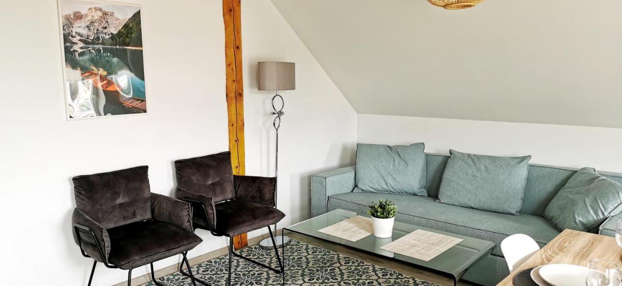 בילאווה Klimatyczny Apartament Nr 8 Z Widokiem Na Gory Sowie מראה חיצוני תמונה